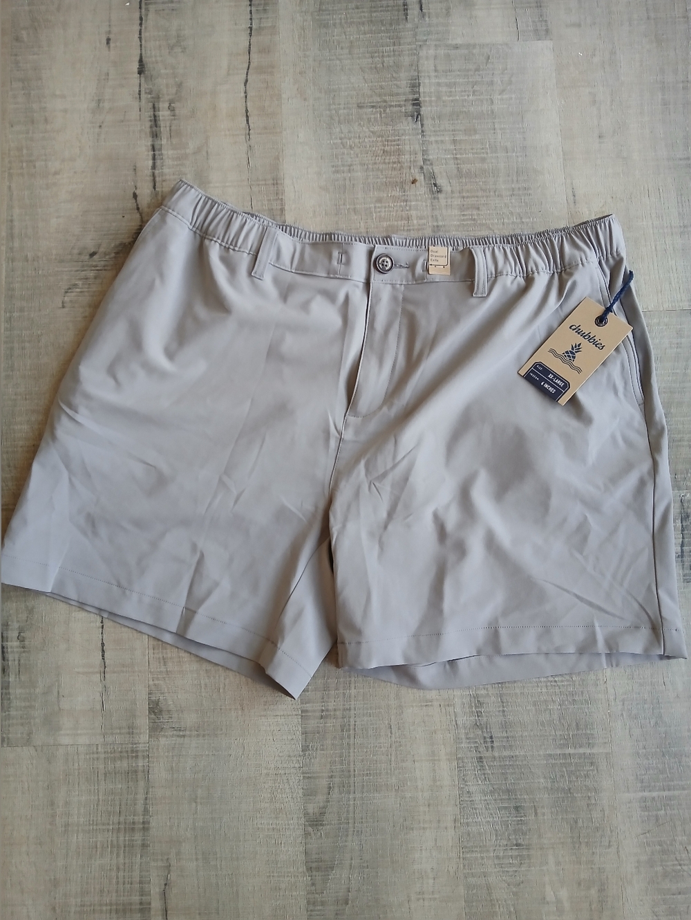 Chubbies The World's Grayest 6.0" Everywhere Short gray men's size XXL NEW NWT